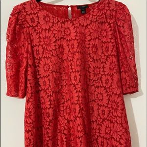 Halogen darling short sleeve blouse.